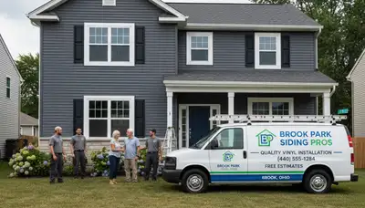 Professional vinyl siding installation on a home exterior in Cleveland, OH