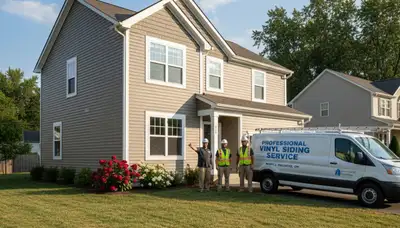 Professional vinyl siding installation on residential home exterior in Cleveland, Ohio